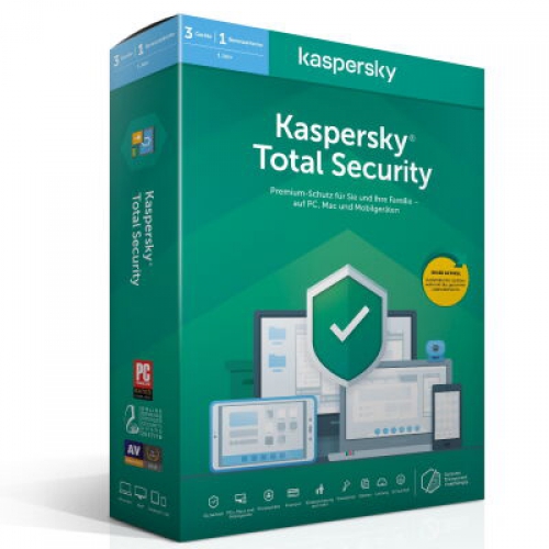 Kaspersky Total Security (3 Device - 1 Jahr ABO)