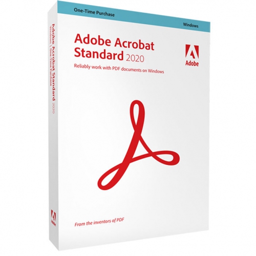 Adobe Acrobat Standard 2020 (1 User - perpetual) -Windows only