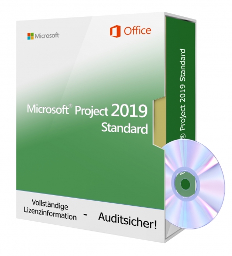 Microsoft Project 2019 Standard - DVD 1 PC