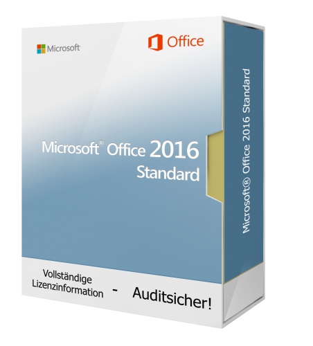Microsoft Office 2016 Standard - Download 1 PC