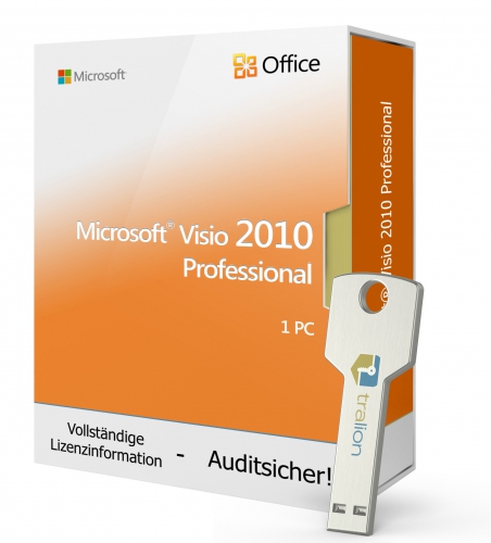 Microsoft Visio 2010 PROFESSIONAL - USB-Stick 1 PC