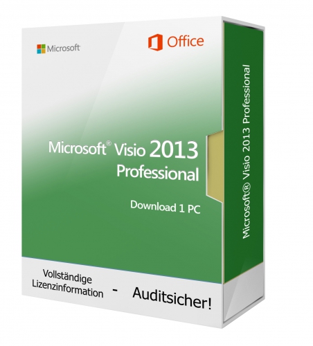 Microsoft Visio 2013 PROFESSIONAL - Download 1 PC
