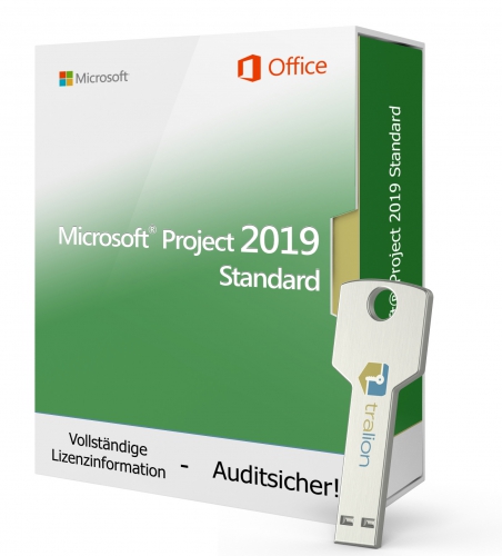 Microsoft Project 2019 Standard - USB-Stick 1 PC
