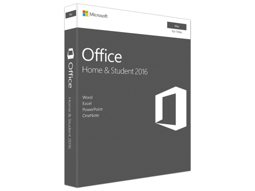 Microsoft Office 2016 Home & Student Mac PKC Box