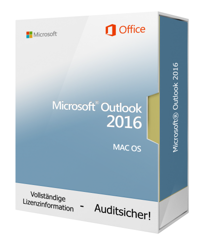 Microsoft Outlook 2016 für Mac 1 PC