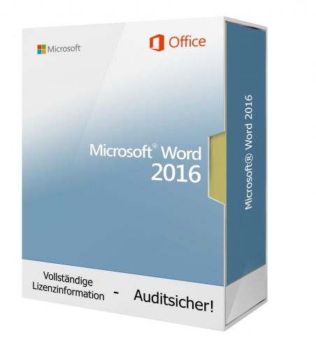 Microsoft Word 2016 DVD - 1 PC