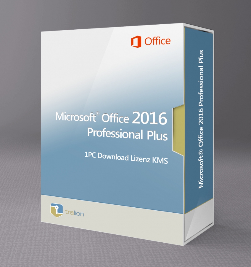 Microsoft Office 2016 Professional Plus 1PC Download Lizenz KMS