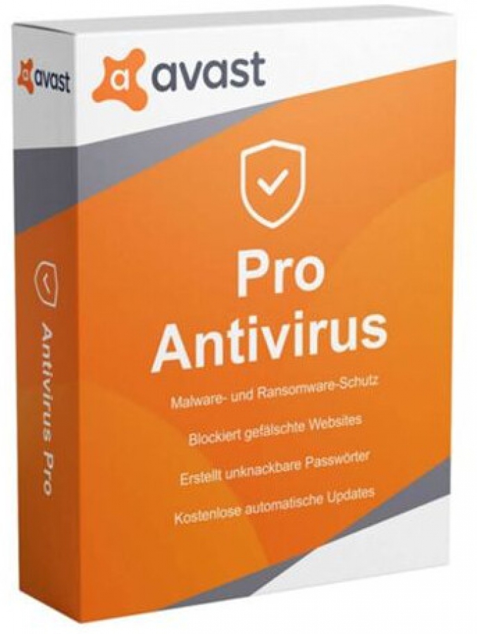 Avast Antivirus Pro (1 PC / 1 Jahr) Download