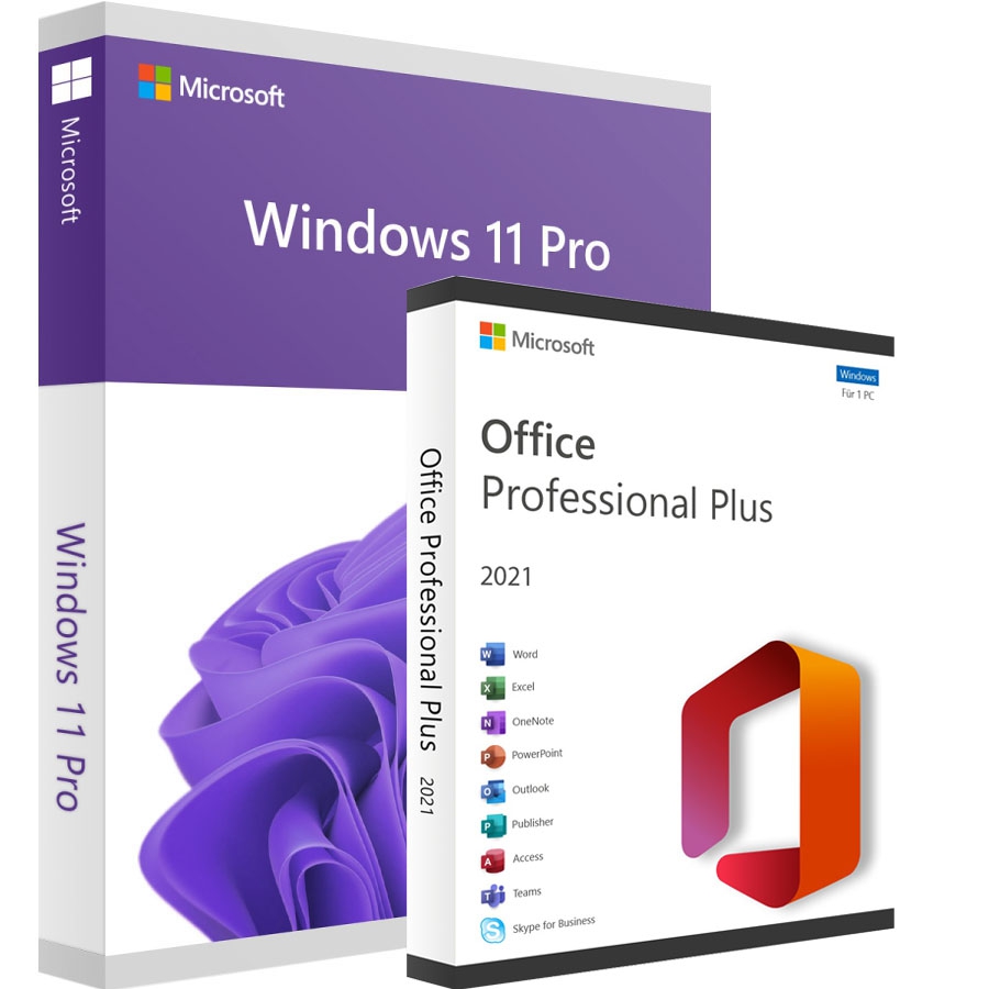 Microsoft Windows 11 Pro + Office 2021 Standard LTSC