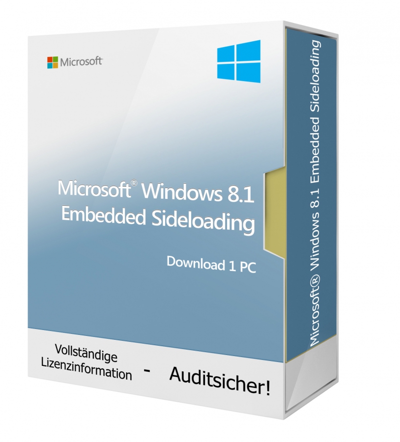 Microsoft Windows Embedded 8 Sideloading - Download 1 PC