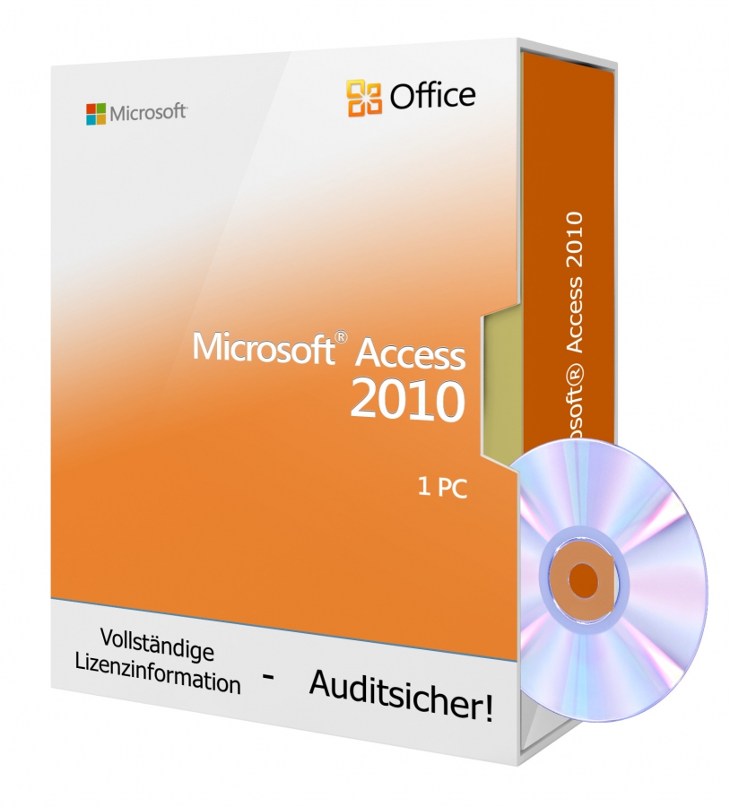 Microsoft Access 2010 - DVD 1 PC
