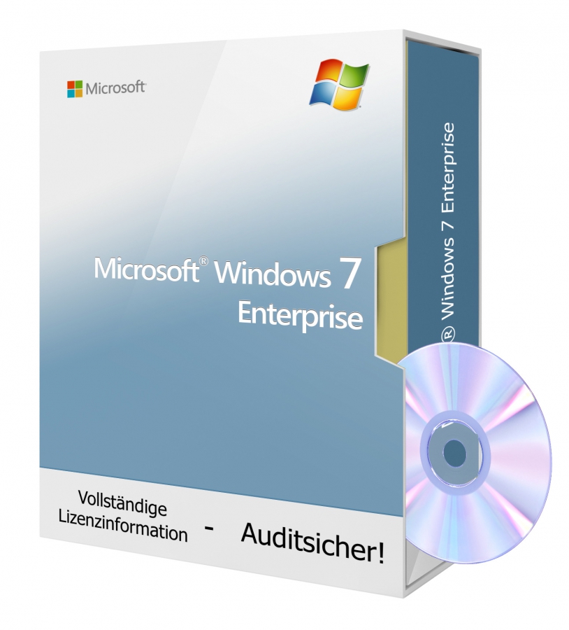 Microsoft Windows 7 Enterprise - DVD 1 PC