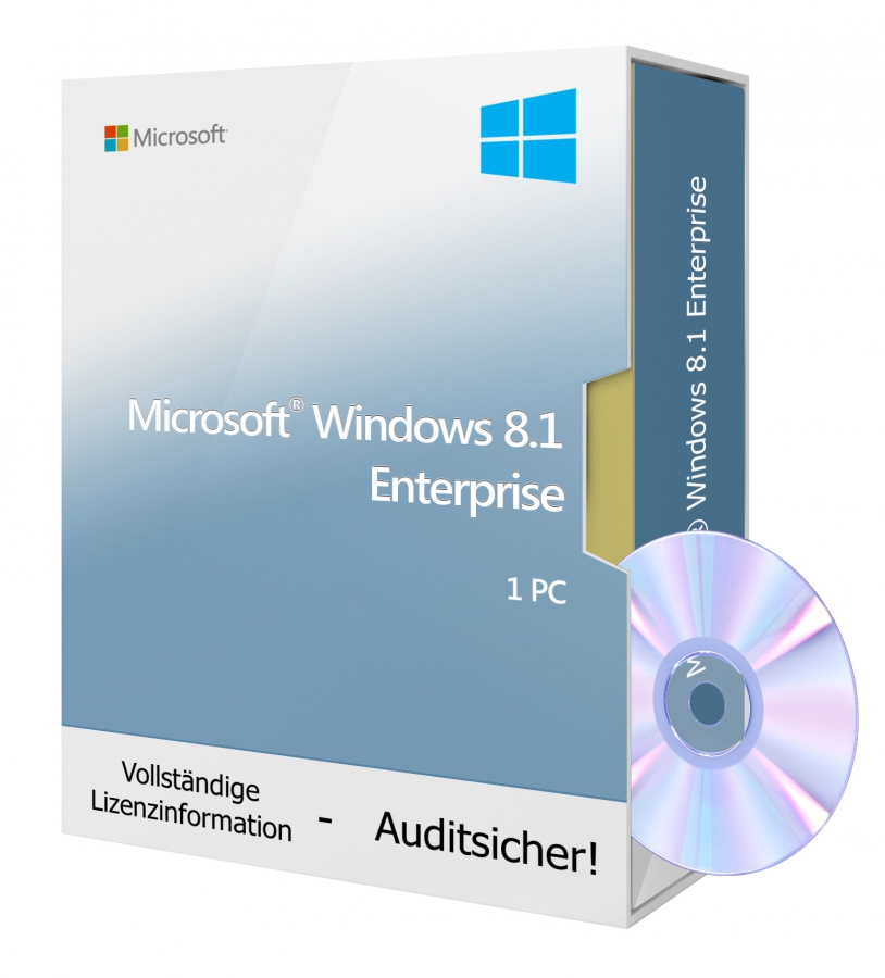 Microsoft Windows 8.1 Enterprise - DVD 1 PC