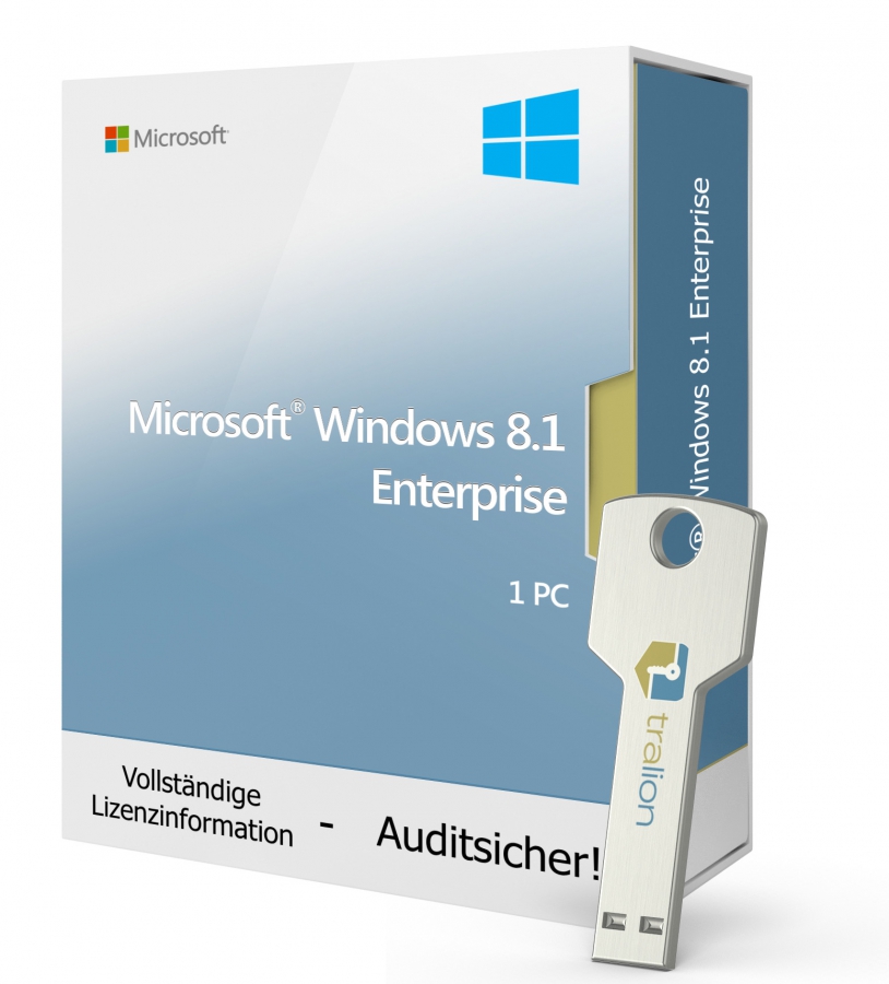 Microsoft Windows 8.1 Enterprise - USB-Stick 1 PC